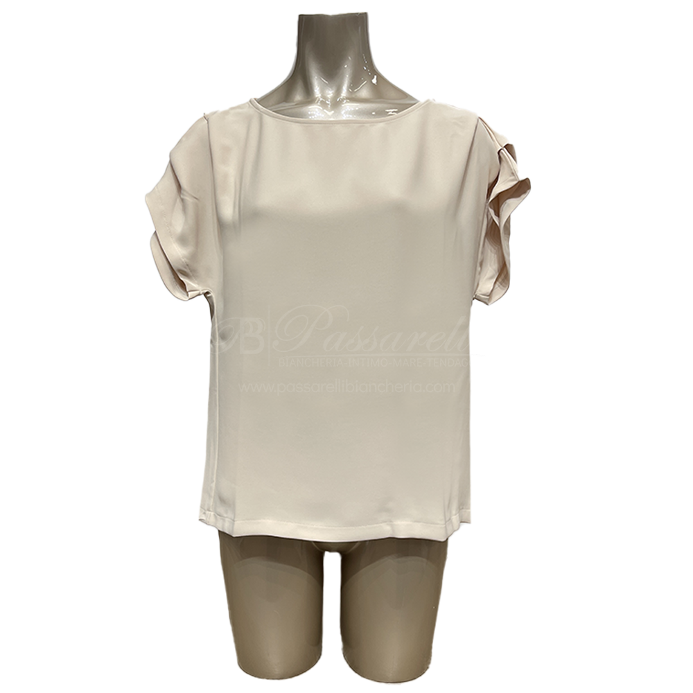 Oroblu Blusa Estiva da Donna Maniche Corte VOBT68064 2504S60