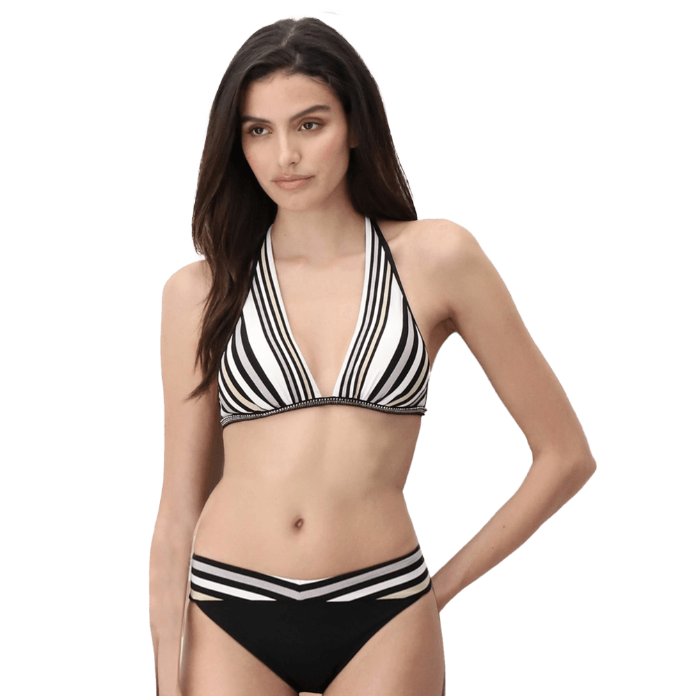 Oroblu Costume due Pezzi Triangolo Lurex Oadded VOBB67230 S104 - Passarelli Biancheria