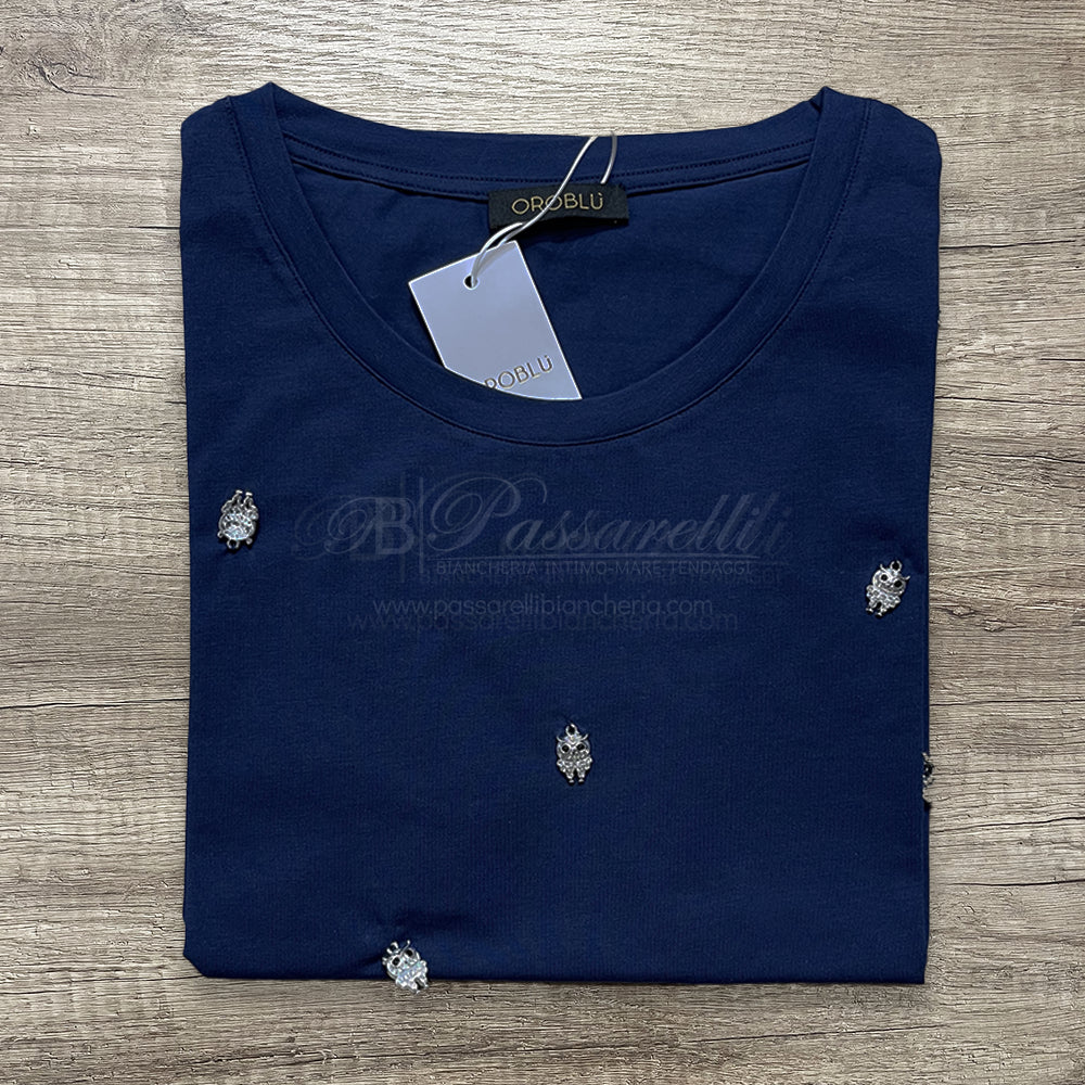 Oroblu Maglia Estiva da Donna Maniche Corte VOBT68110 2504S40