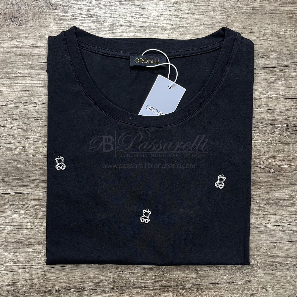 Oroblu Maglia Estiva da Donna Maniche Corte VOBT68110 2504S40