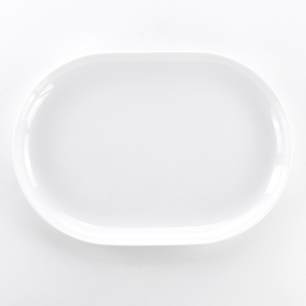 Confezione 3 Piatto Da portata Ovale WEISS 33 cm By Weissestal