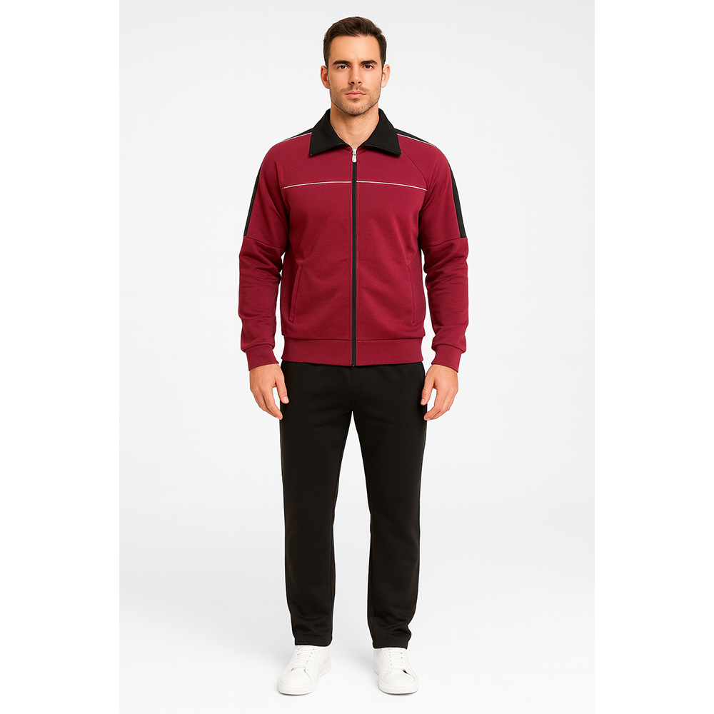 OxiGym Tuta da Uomo in Cotone Felpato F981 2510S76