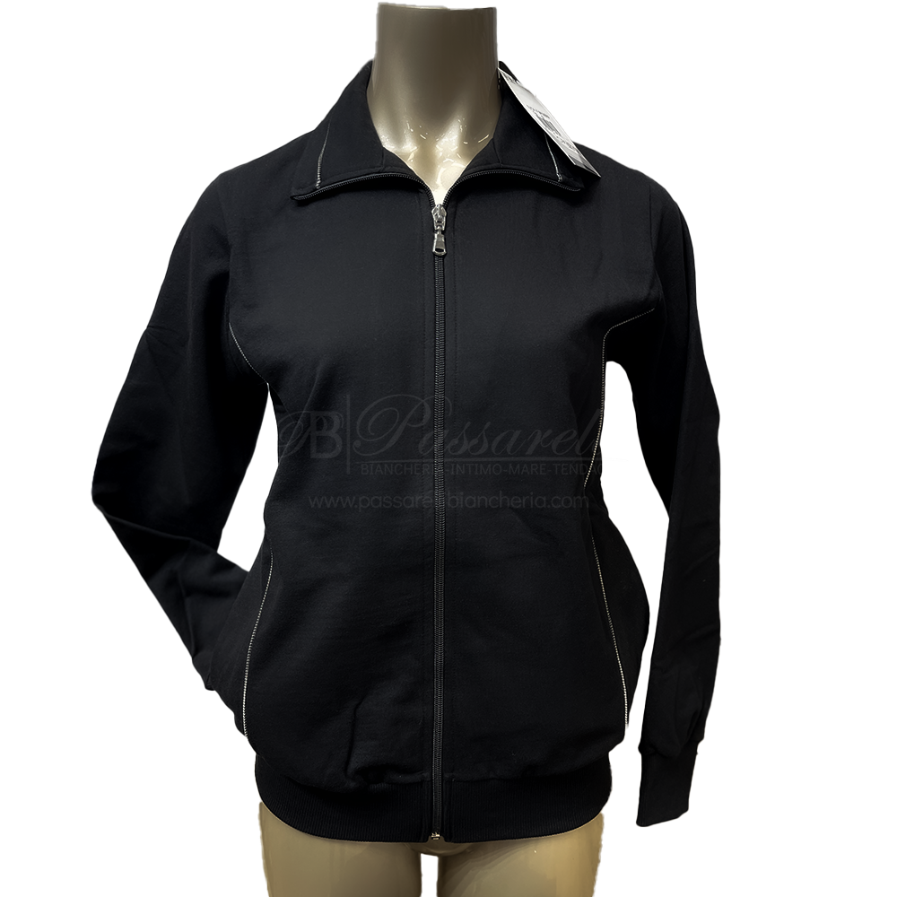 Oxigym Tuta in Cotone Felpato con Zip da Donna F973 2509S72