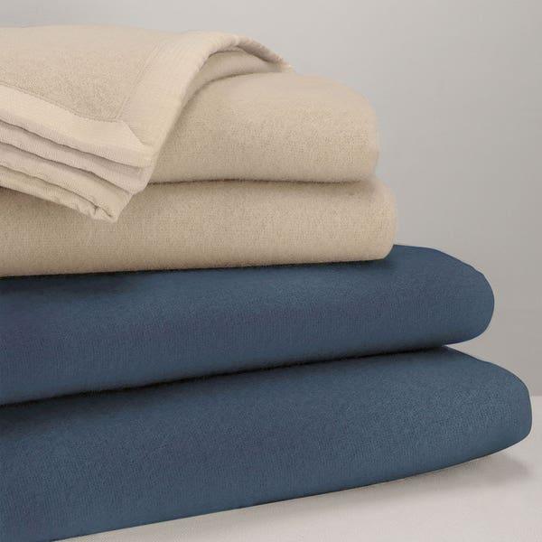 Somma Coperta in Pura Lana Tinta Unita Daisy 22792 - Varie Dimensioni - Passarelli Biancheria