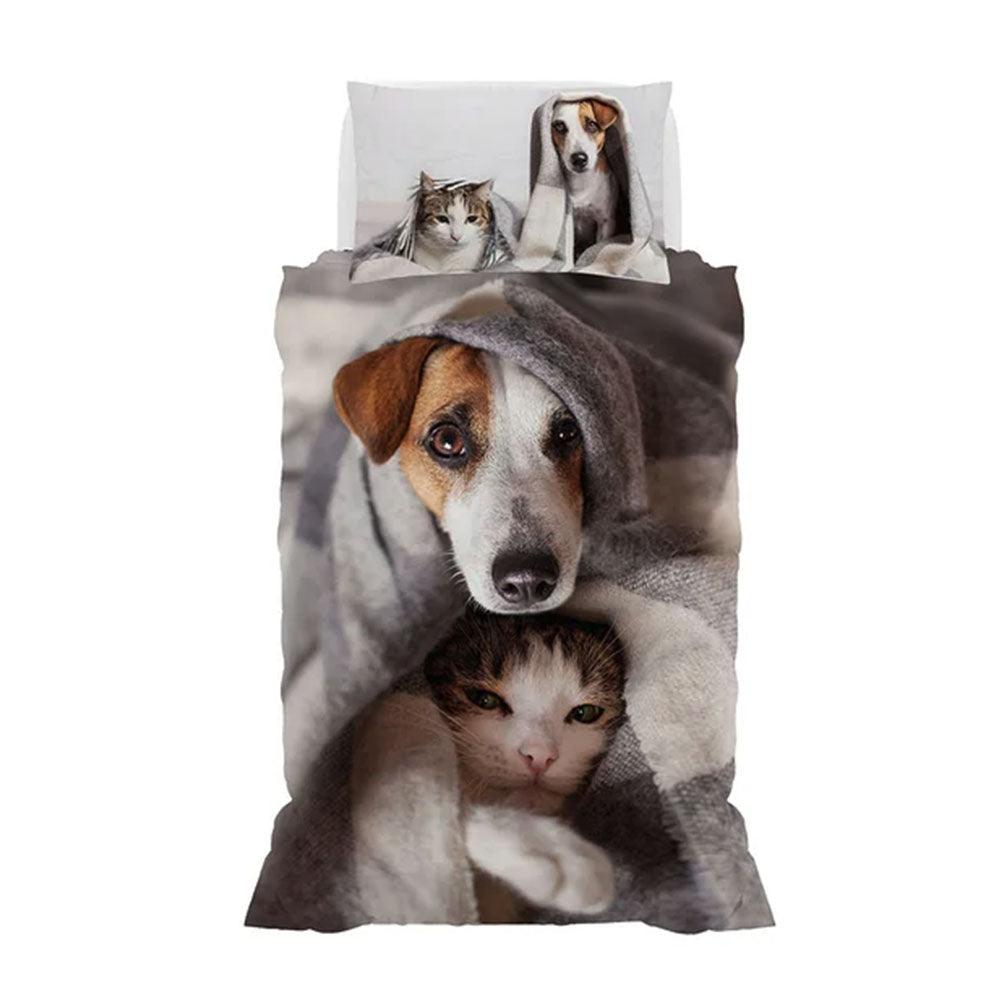 Parure Copripiumino Singolo 1 Posto GoodNight Peggy B22 - Passarelli Biancheria