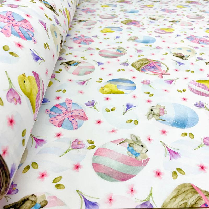 Magilu Tovaglia in Cotone Pasqua Rosa - Dimensioni Varie - Passarelli Biancheria