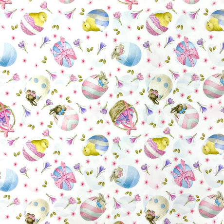 Magilu Tovaglia in Cotone Pasqua Rosa - Dimensioni Varie - Passarelli Biancheria