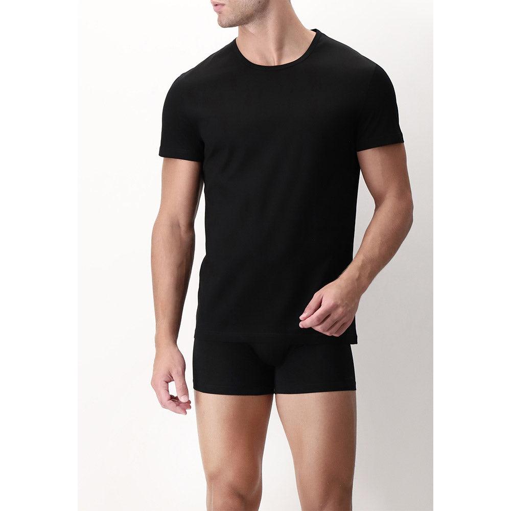 Perofil Maglia Intima da Uomo Girocollo Maniche Corte Filo Scozia Active VPRT00320 S29 - Passarelli Biancheria