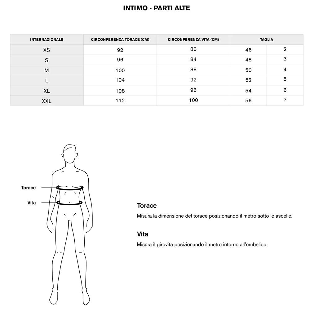 Perofil Maglia Intima da Uomo Girocollo Maniche Corte Filo Scozia V-Neck S32 - Passarelli Biancheria