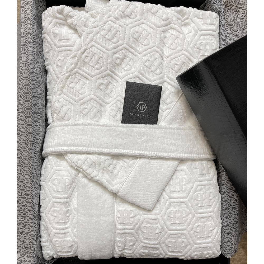 Philipp Plein Accappatoio Unisex Hexagon 2511S250