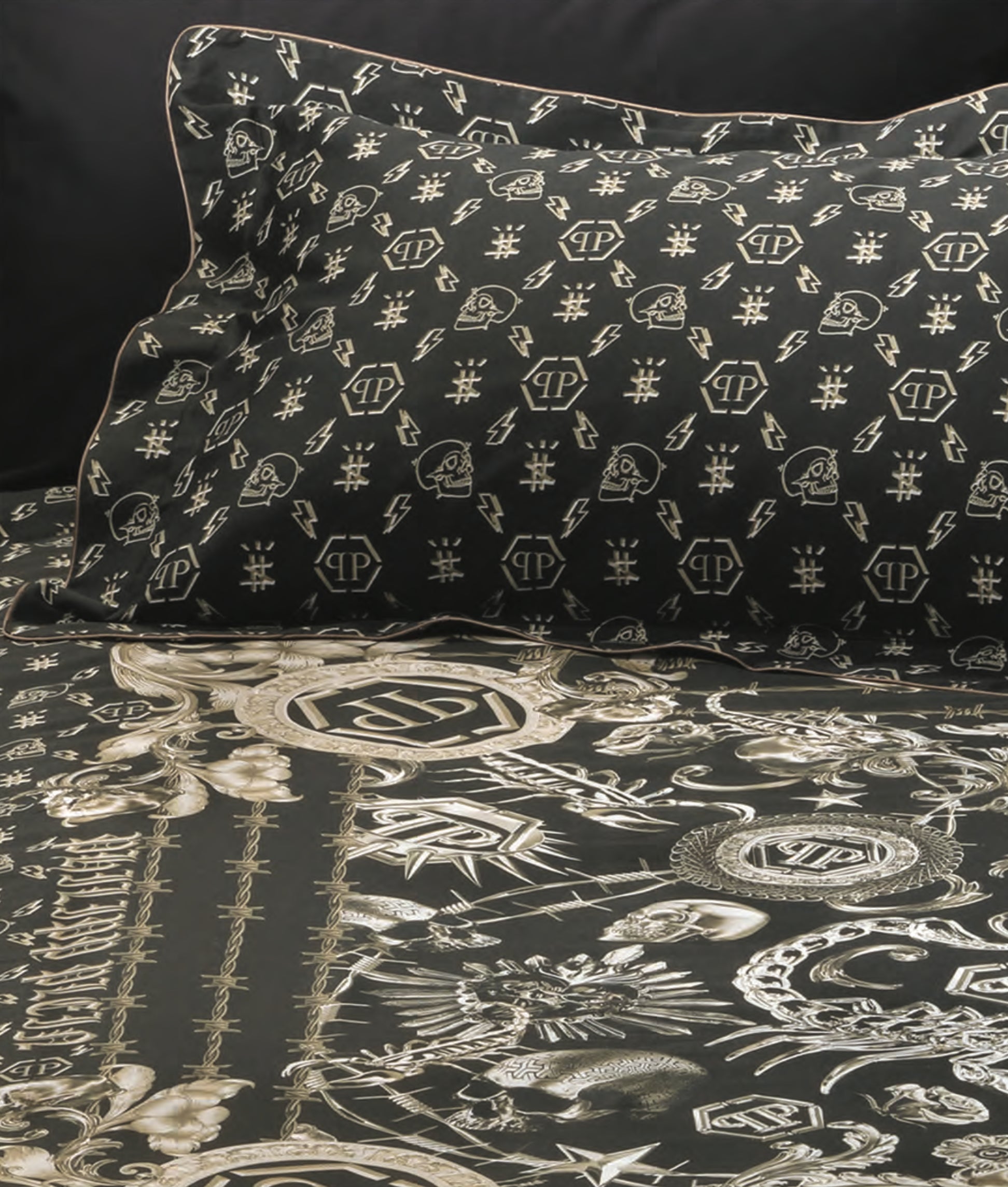 Philipp Plein Completo Copripiumino Matrimoniale New baroque Moderno