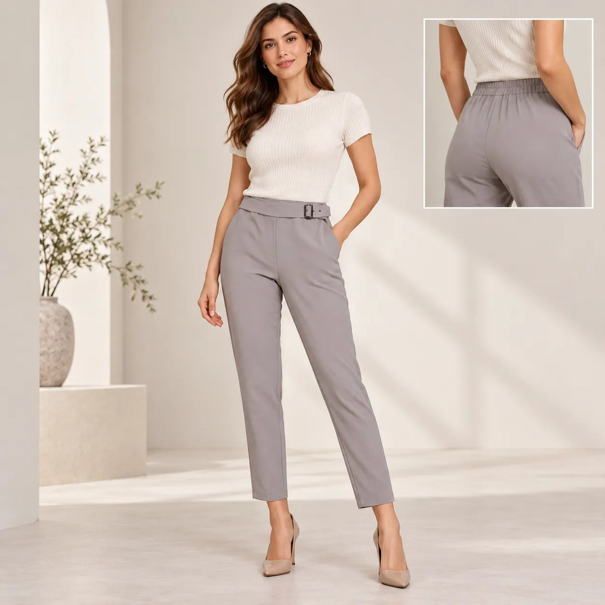 Philippe Matignon Pantalone Ampio Simple