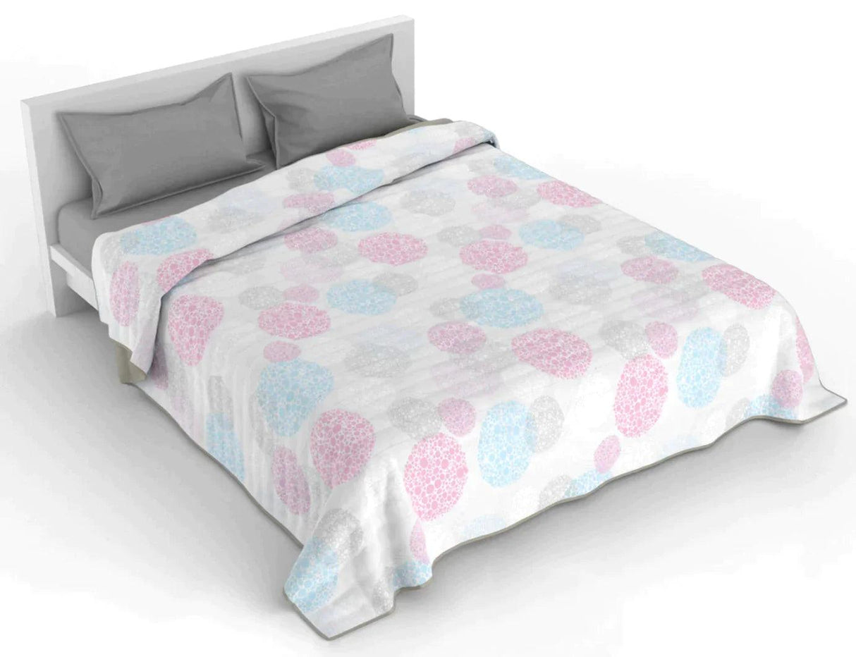 Fantasy Copriletto Trapuntato per Letto Matrimoniale B42 - Varie Fantasie - Passarelli Biancheria