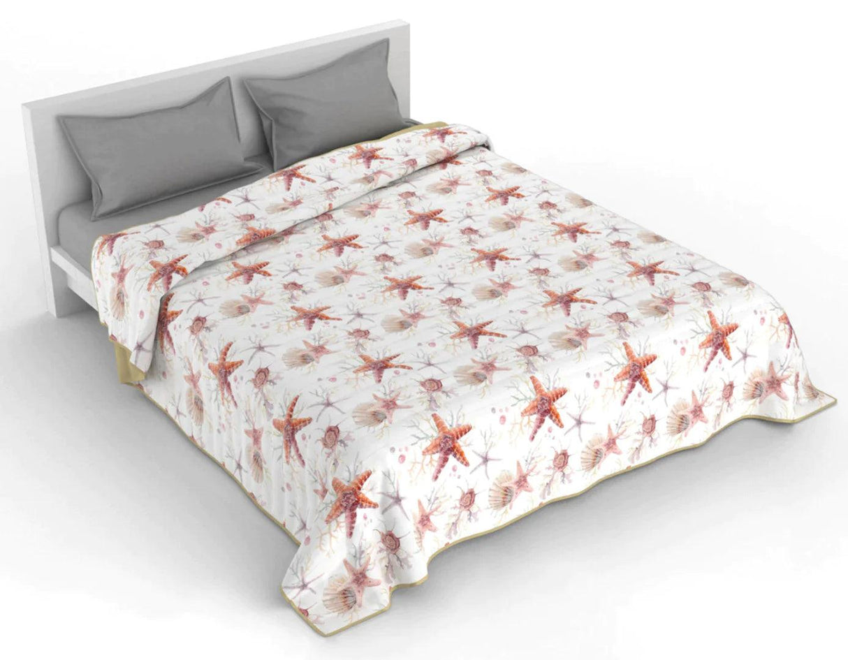 Fantasy Copriletto Trapuntato per Letto Piazza e Mezza B39 - Varie Fantasie - Passarelli Biancheria