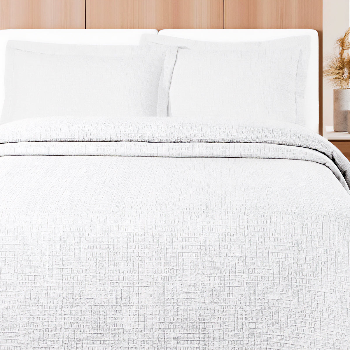 Daunex Copriletto in Cotone con Fantasia Jacquard - Raffaello - Dimensioni Varie