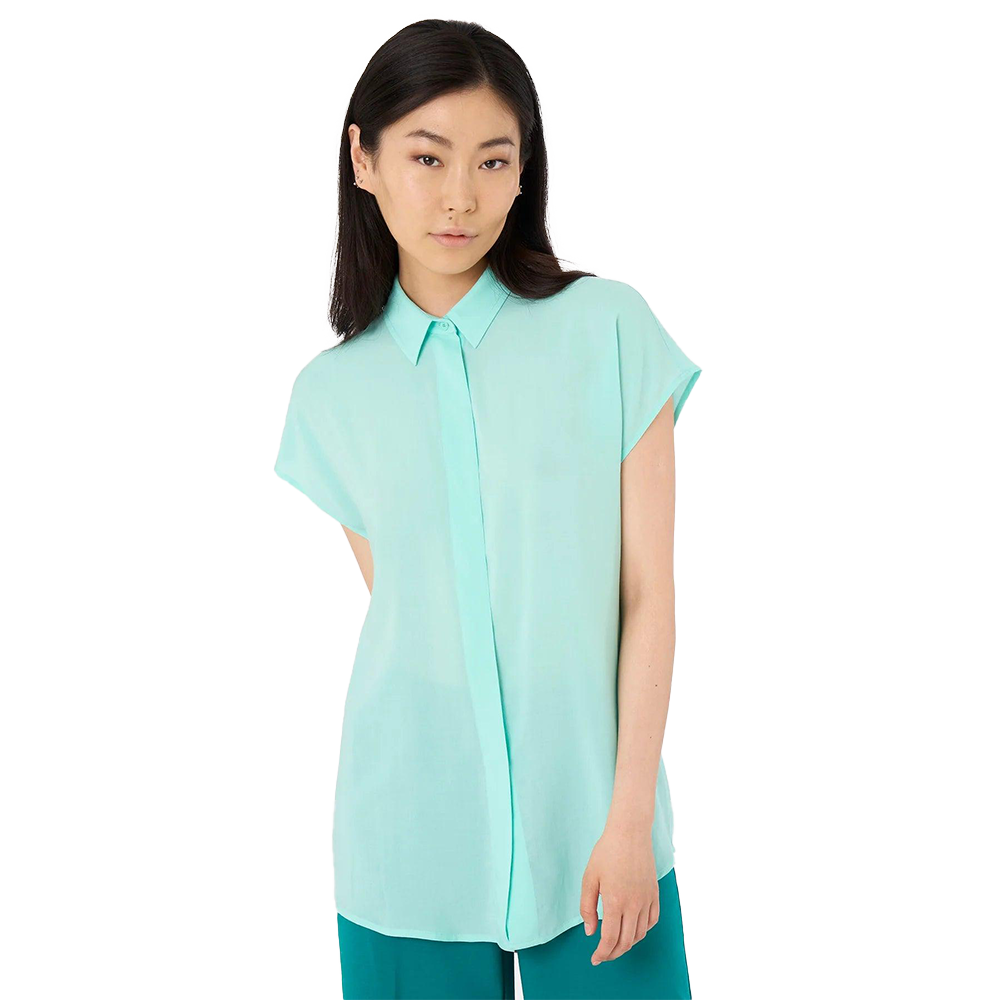 Ragno Women's Shirt in EcoSilk Muslin DC71SX S42