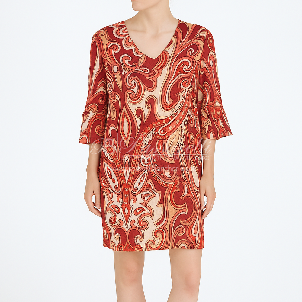 Ragno Kaftano Copri Costume Maniche 3/4 DQ02DW 2504S60