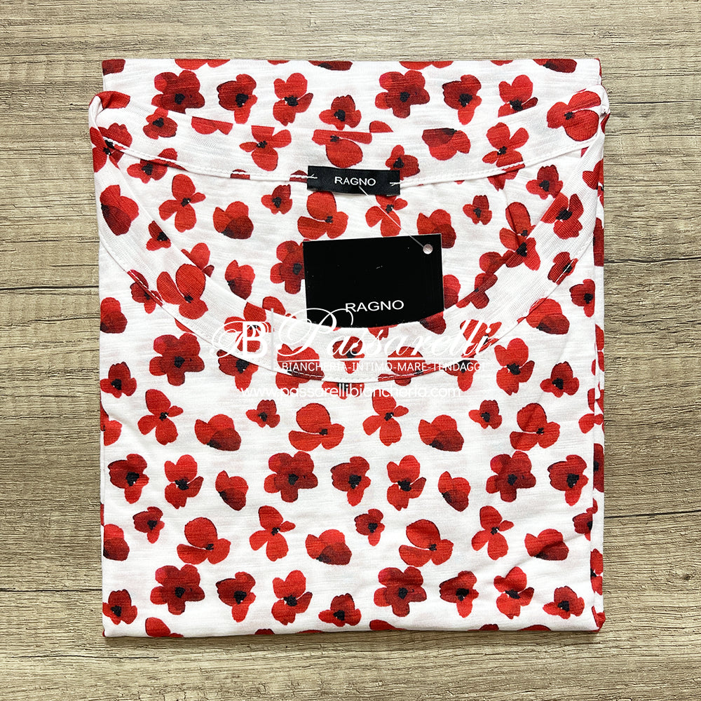 Ragno Maglia Donna Mezza Manica In Cotone Fantasia Revolution 712107