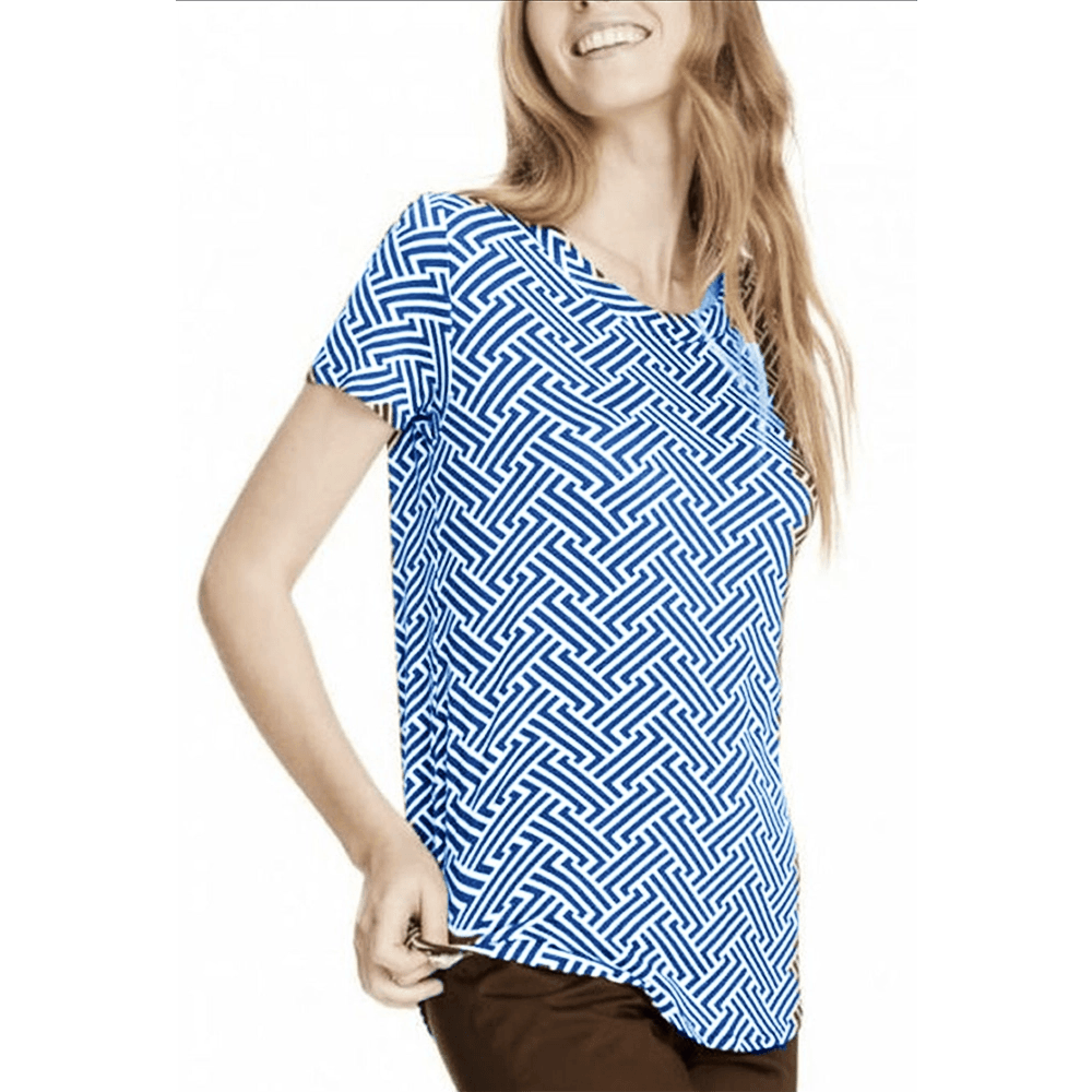 Ragno Maglietta Donna Estiva in Viscosa Maniche Corte 712027 S23 - Passarelli Biancheria