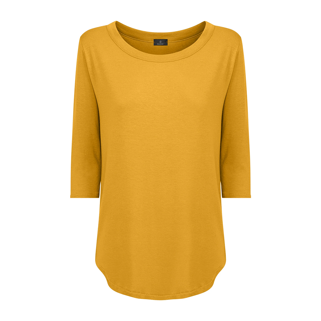 Ragno Maglietta da Donna a girocollo in Viscosa Summer 70121W S21