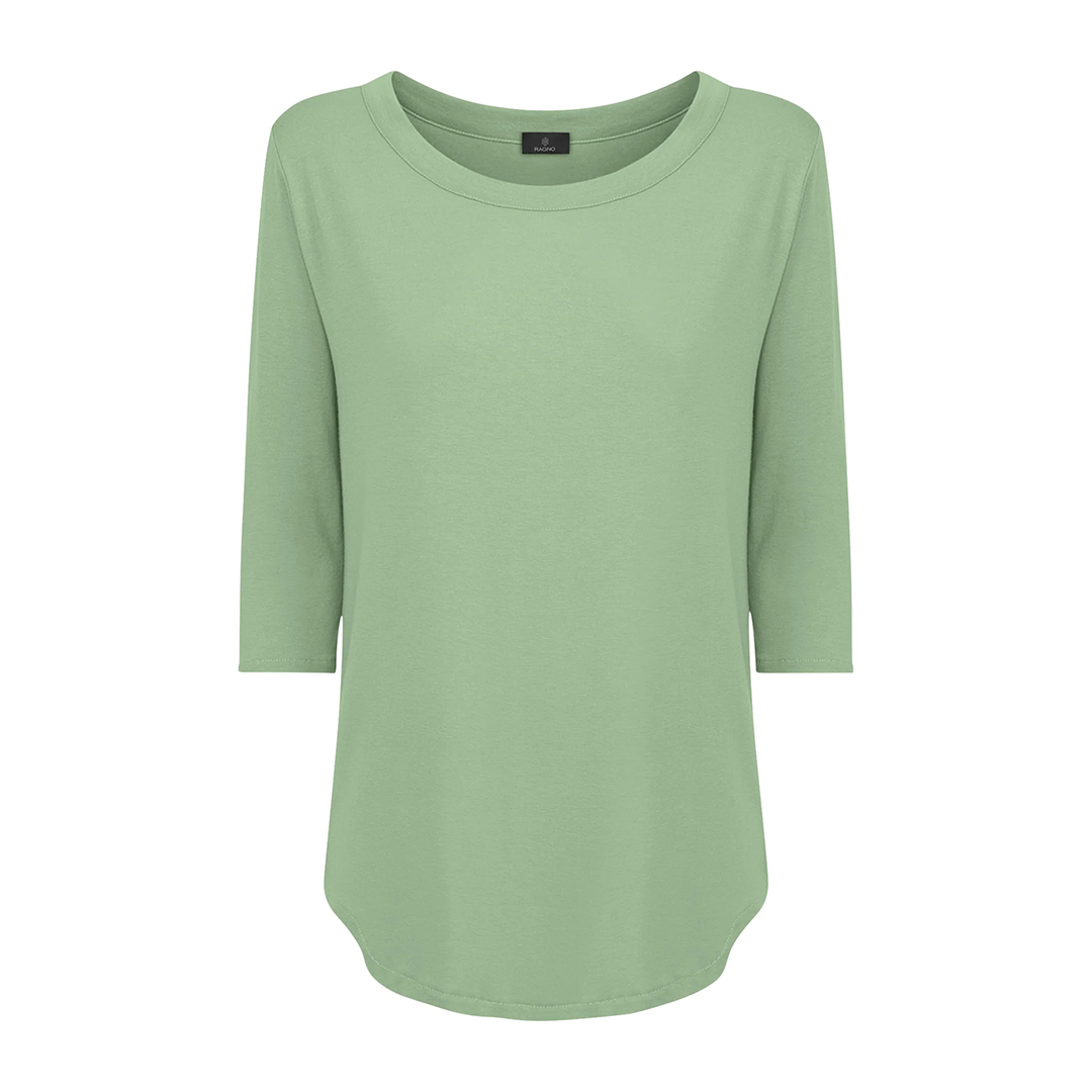 Ragno Maglietta da Donna a girocollo in Viscosa Summer 70121W S21