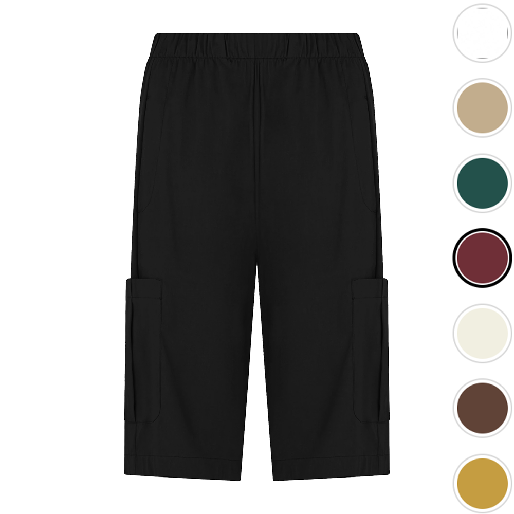 Ragno Pantalone Bermuda Cargo da Donna in Super Fresh DH15P1 2504S38