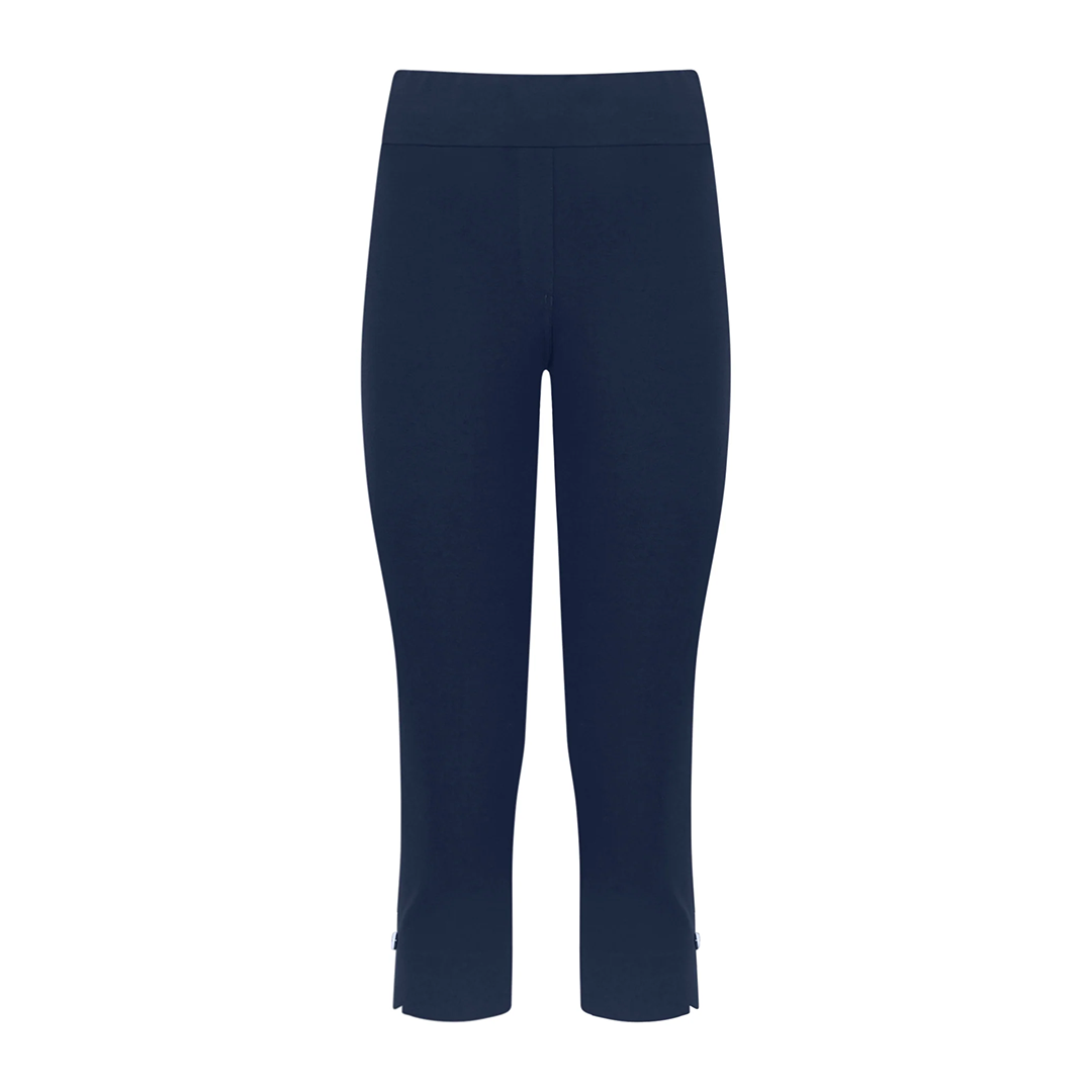 Ragno Pantalone Estivo da Donna modello pinocchietto in maglia denim D291PD S34