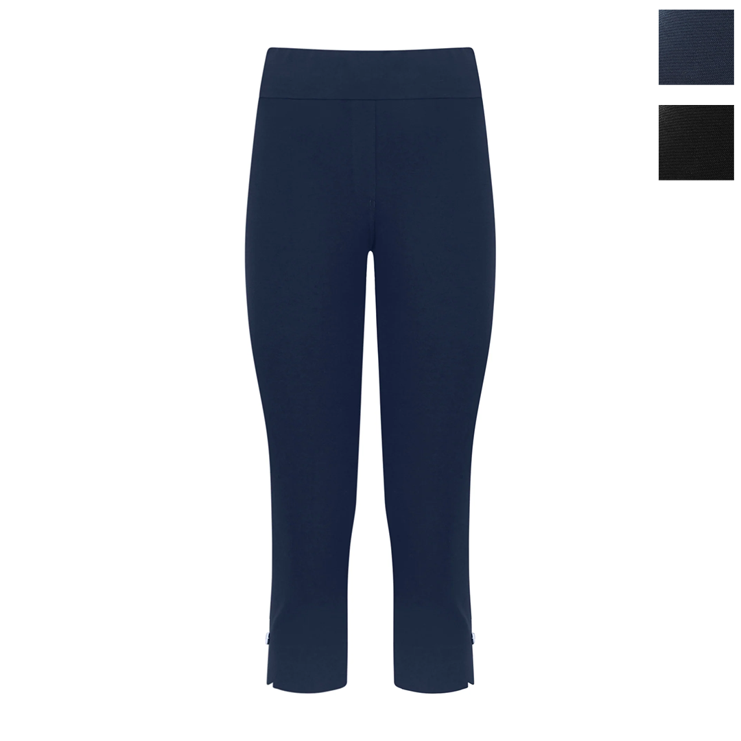 Ragno Pantalone Estivo da Donna modello pinocchietto in maglia denim D291PD S34