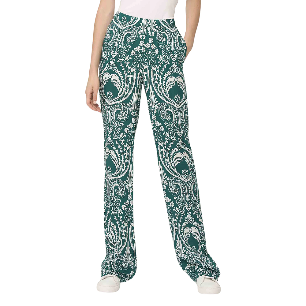 Ragno Pantalone da Donna a palazzo in Viscosa DM84PE S46