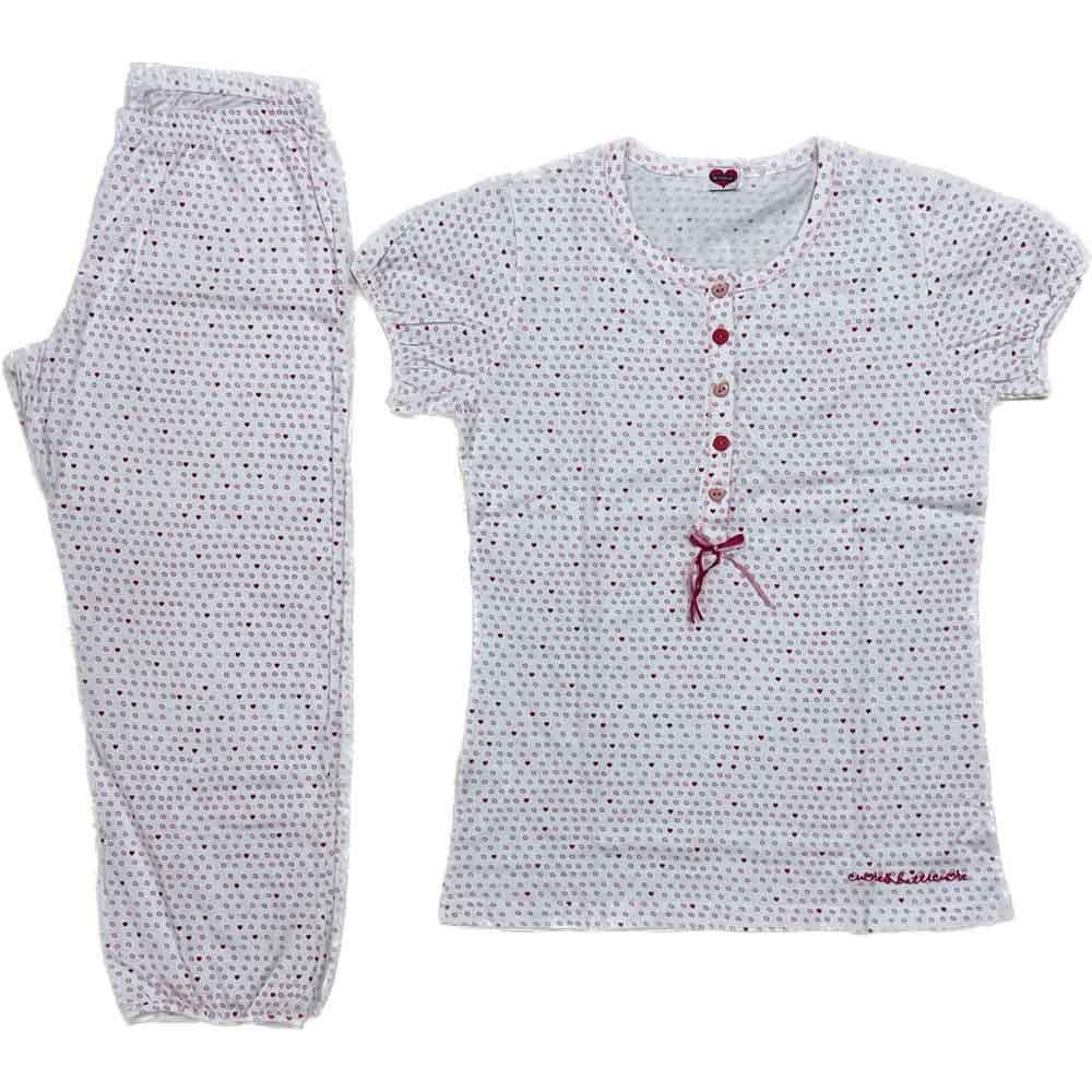 Ragno Pigiama Estivo Capri da Donna N71835 S29 - Passarelli Biancheria