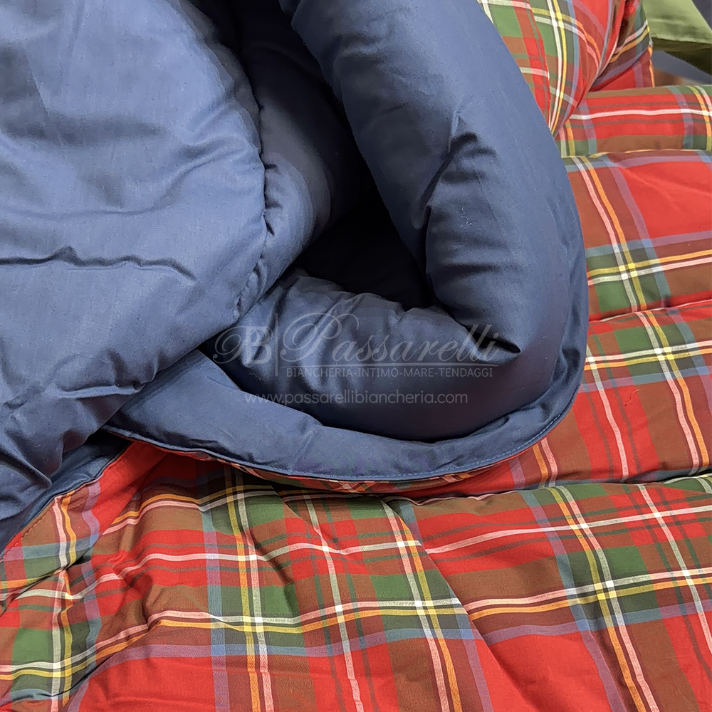 Randi Trapunta Matrimoniale Scozzese Rossa CLAN 22 2511S