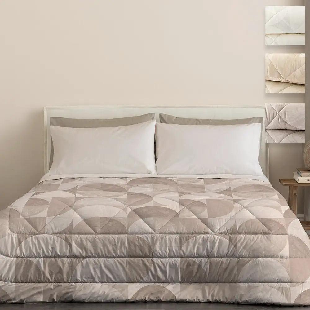 Riviera Trapunta in Tappezzeria Jacquard Matrimoniale Brando S140 - Passarelli Biancheria