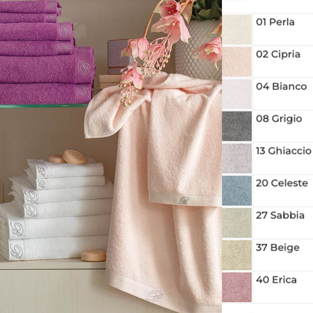 Blumarine Set 1+1 Asciugamani Spugna Benessere 102010074 2402S47