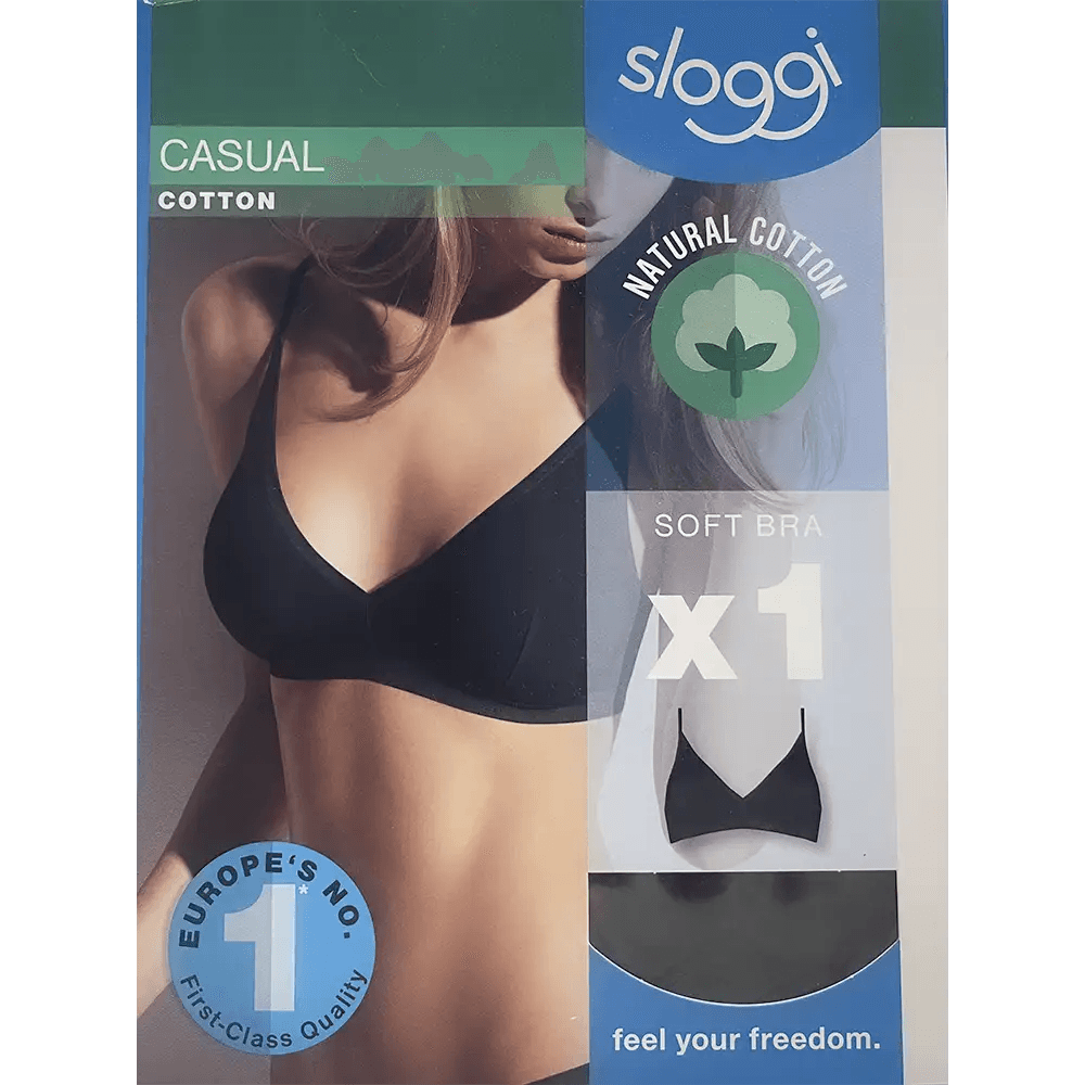 Sloggi Reggiseno Cotton Casual H Top S12 - Passarelli Biancheria
