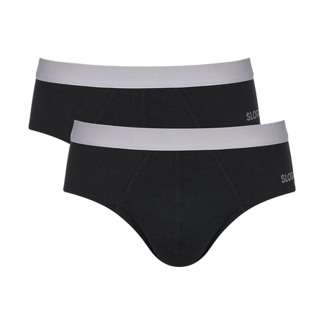 Sloggi Uomo Confezione 2 Slip GO ABC 2.0 Brief 10217985 S14 - Passarelli Biancheria