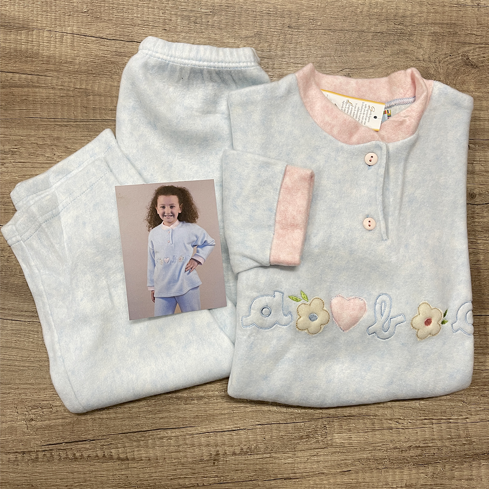 Soffici Colori Pigiama invernale da Bimba 1009S16