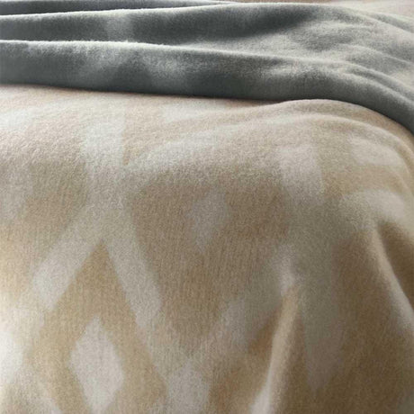 Somma Coperta per Letto Singolo di Pura lana Nuova Greta 22764 40 S140 - Passarelli Biancheria