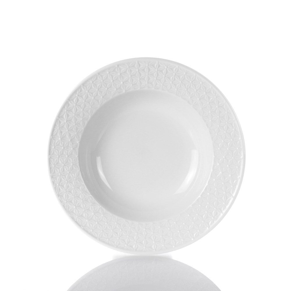 Servizio tavola 18 pezzi in porcellana STAR WEISS by Weissestal