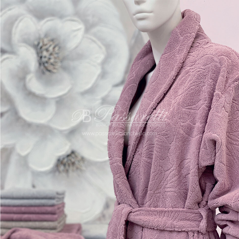 Svad Dondi Accappatoio Spugna Jacquard Sciallato Anima 2502B82