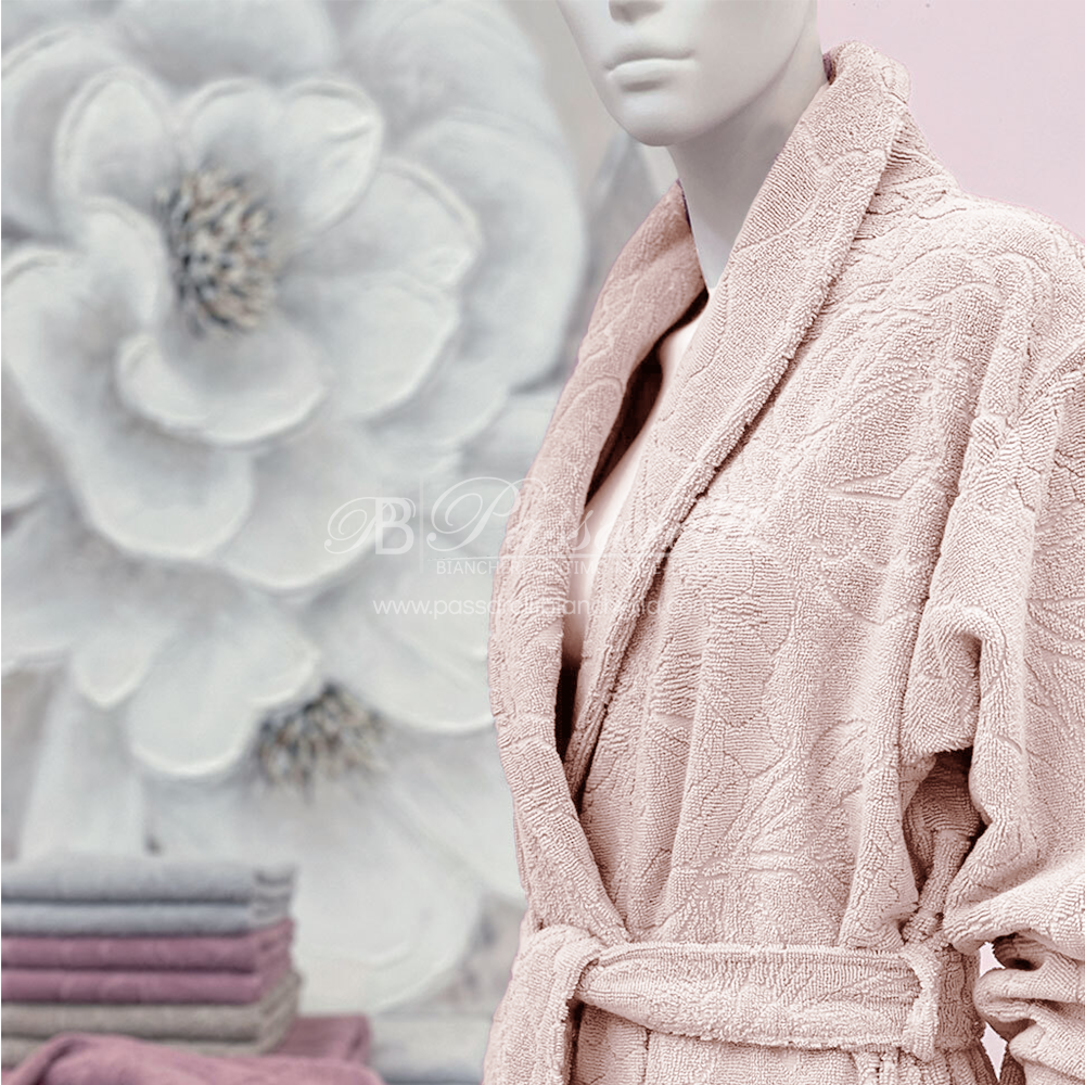 Svad Dondi Accappatoio Spugna Jacquard Sciallato Anima 2502B82