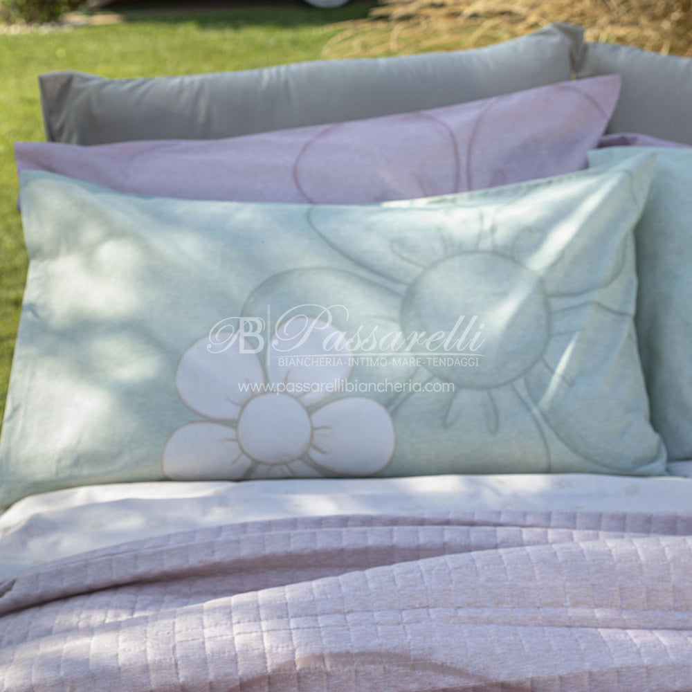 THUN® Completo Lenzuola Iconic Daisy 2504S - Varie Dimensioni