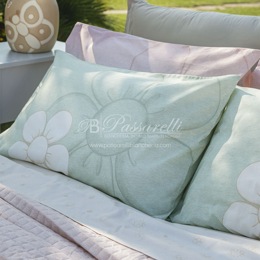 THUN® Completo Lenzuola Iconic Daisy 2504S - Varie Dimensioni