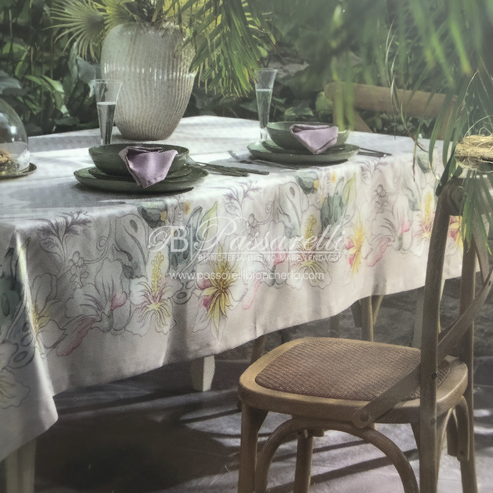 THUN® Tovaglia Antimacchia Elegance Esotic - Varie Dimensioni