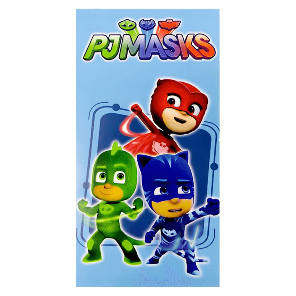 Telo Mare Super Pigiamini PJ Mask 70x140 cm - Passarelli Biancheria