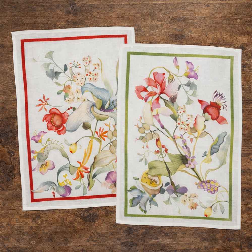 Tessitura Toscana Telerie Tovaglia e Runner in P.Cotone Onirica - Varie Dimensioni