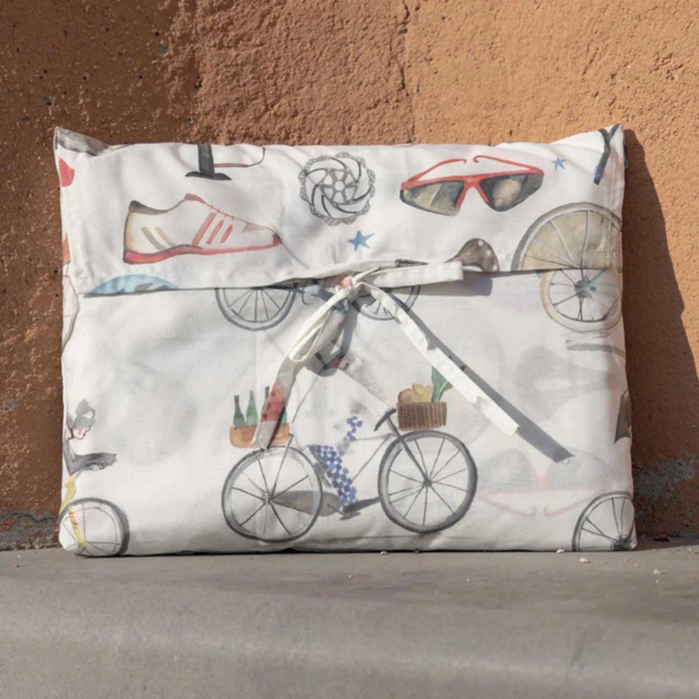 Tessitura Toscana Telerie Completo Lenzuola Vuelta Biker - Varie Dimensioni - Passarelli Biancheria