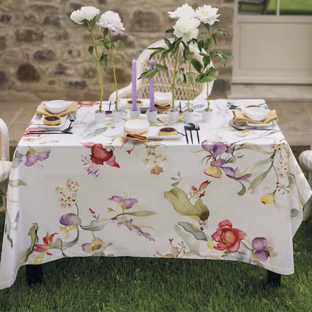 Tessitura Toscana Telerie Tovaglia e Runner in P.Cotone Onirica - Varie Dimensioni