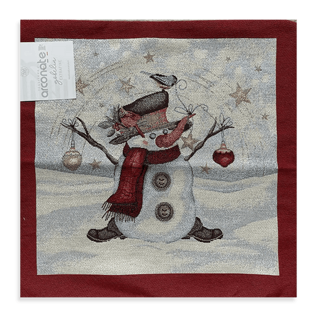 Tessitura di Arconate Cuscino Arredo Natalizio in Gobelin S56 - Vari Disegni - Passarelli Biancheria