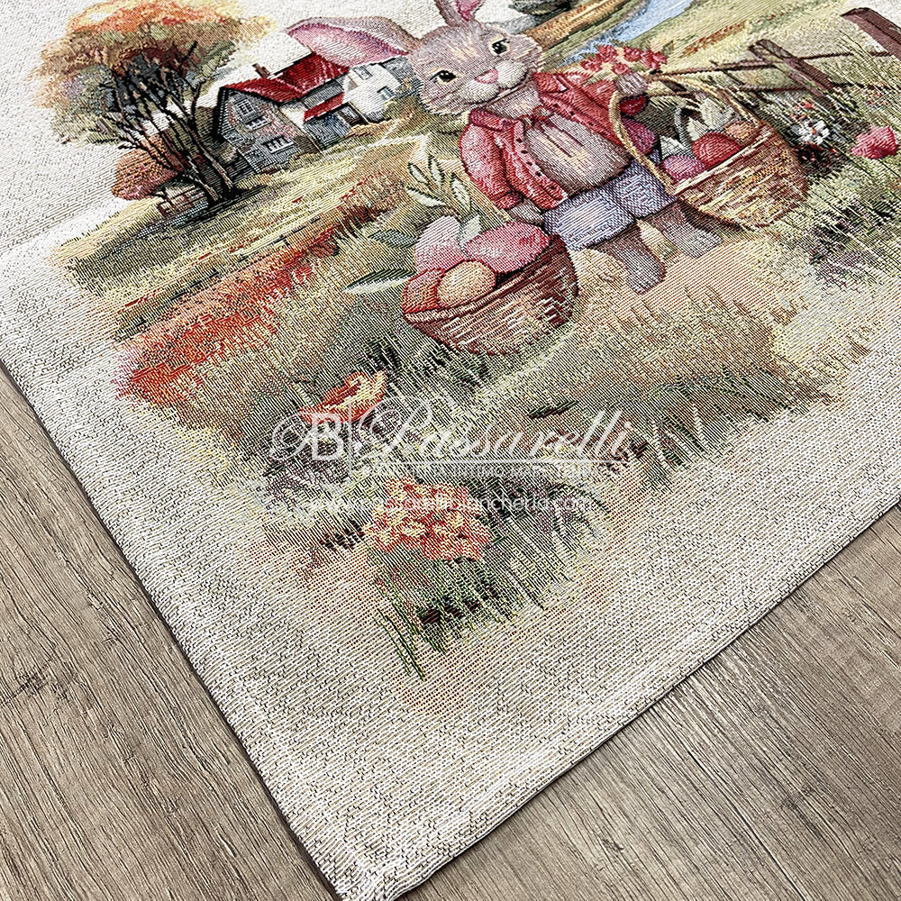 Tessitura di Arconate Runner in Gobelin Pasquale 45x140 2503S10