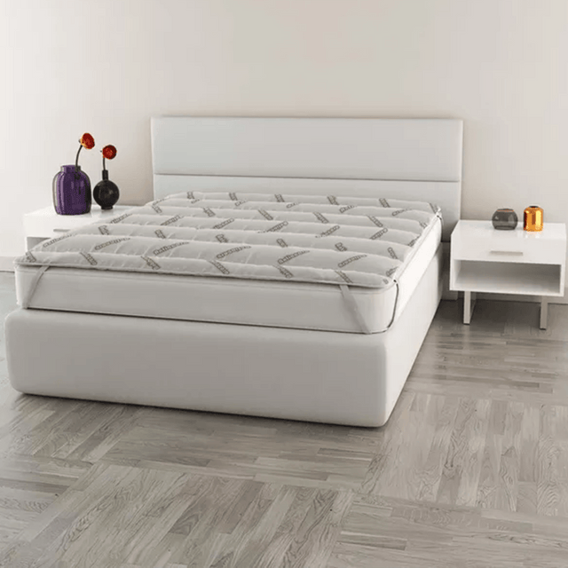 Topper Coprimaterasso Trapuntato Antiacaro - Varie Dimensioni - Passarelli Biancheria